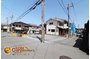 大久保町西島（西江井ケ島駅） 1390万円 現地写真 南東・南西の角立地で陽当たり開放感良好！ 造成済みです。