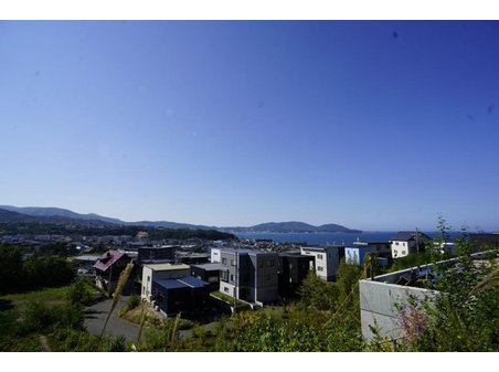 新光町（朝里駅） 680万円・980万円 G号地 現地からの眺望（2022年9月）撮影