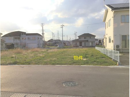 大字尻内町字高田（八戸駅） 950万円 現地（2023年4月）撮影 敷地正面から撮影