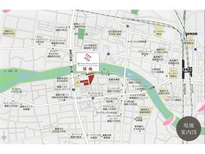【ミサワホーム】　桜づつみサウススクエア 現地案内図