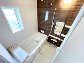 柴田町船岡中央第7　全1棟　【一戸建て】 浴室 一坪タイプの浴室で快適なバスタイムをお楽しみください♪