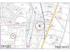 名取市飯野坂1期　全5棟　【一戸建て】 現地案内図