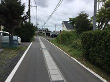 大字田面木字酒美平（八戸駅） 300万円 現地（2023年5月）撮影 道路は八戸市の道路で舗装されております。