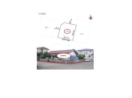笹谷字清水（笹谷駅） 1650万円 土地価格1650万円、土地面積257.94㎡二方向道路