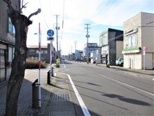 字田町（五所川原駅） 600万円 国道101号沿いで、歩道も完備されてます