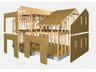≪マスターピース不動産≫牛島西三丁目　区画2　建売物件　【一戸建て】 モノコック構造構造用集成材、接合金物、マスターピースは高い品質の構造材を、強化した接合方法で、堅牢な躯体の基本を作ります。 その躯体の床・壁面を壁パネル等の面材で被い構造を一体化させたモノコック構造とすることで、地震や台風に強い構造躯体としています。