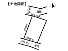 佃３（東青森駅） 980万円 土地価格980万円、土地面積227.1㎡