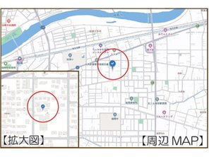 柴田町船岡東第13　全6棟　【一戸建て】 現地案内図