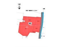 大字一町田字村元（中央弘前駅） 2000万円 土地価格2000万円、土地面積1,893.07㎡公図ではこのような形状となっております
