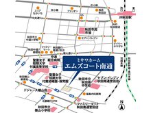 南通築地（秋田駅） 1460万円～1510万円 周辺地図