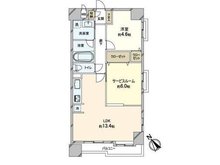 シャインハイツ大泉学園 1LDK+S（納戸）、価格3980万円、専有面積55.08㎡、バルコニー面積4.71㎡