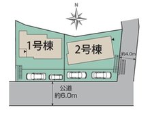 八ケ崎５（馬橋駅） 4380万円 全体区画図