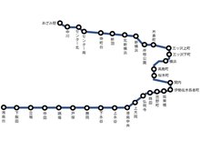 東蒔田町（蒔田駅） 3680万円 市営地下鉄ブルーライン　路線図