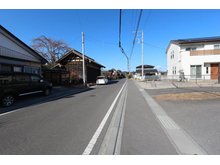 瑞龍町（常陸太田駅） 463万円 前面道路（2024年2月）撮影