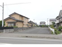 菅谷（中菅谷駅） 2400万円 東側道路（旧太田街道）から見た現地（2023年6月）撮影