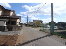 大字石神内宿（東海駅） 570万円 前面道路（2024年4月）撮影