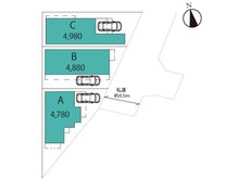 別所４（上大岡駅） 4780万円～4980万円 全体区画図