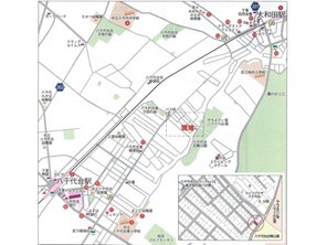 グラートカーサ八千代台7　【一戸建て】 現地案内図