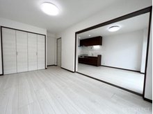 青木橋スカイハイツ お手入れがしやすく清潔な状態を維持しやすい全居室フローリング仕様。