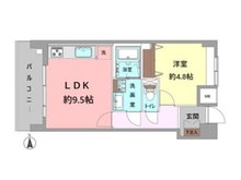 武蔵関シティハウス 1LDK、価格2799万円、専有面積40.47㎡、バルコニー面積6.9㎡■専有面積：４０．４７平米の１ＬＤＫ