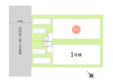 鶴ケ岡１（上福岡駅） 3598万円 カースペース並列2台可能！ セカンドカーや来客用にも便利です。