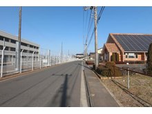 大字舟石川（東海駅） 1000万円 前面道路（2024年3月）撮影
