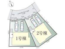 上倉田町（舞岡駅） 5398万円・5498万円 全体区画図