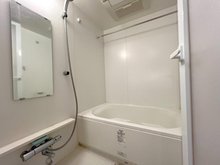ルフォン北綾瀬シエルフォート 一日の疲れを癒すバスルームは浴室乾燥機付きでいつでも快適バスタイム