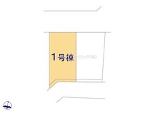 河原塚（東松戸駅） 4180万円 区画図 ☆整形地