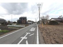 大字白方（東海駅） 525万円 前面道路（2024年1月）撮影