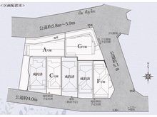東寺尾３（生麦駅） 3980万円～5380万円 全体区画図