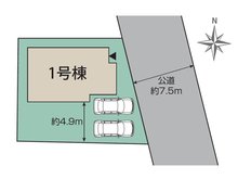 古ケ崎４（北松戸駅） 4880万円 区画図