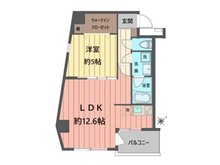 スカイコート中野南台 1LDK、価格4080万円、専有面積42.35㎡、バルコニー面積3.97㎡■専有面積：４２．３５平米の１ＬＤＫ