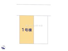 藤心２（逆井駅） 3299万円 区画図