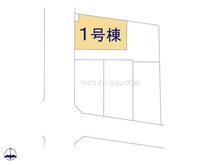 常盤平６（五香駅） 4990万円 区画図 ☆整形地
