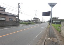大字豊岡（東海駅） 560万円 前面道路（2022年8月）撮影