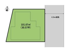 曽谷３（京成八幡駅） 3980万円 3980万円、3LDK+S（納戸）、土地面積101.07㎡、建物面積96.05㎡区画図になります♪