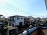 【売主】勝田台5丁目　【一戸建て】 眼下に住宅街を見下ろすバルコニーからの眺め