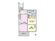 サニーハイツ富士見台 1LDK+S、価格3990万円、専有面積59.24㎡、バルコニー面積4.51㎡■５階建て４階部分の南向き住戸で陽当り・眺望良好