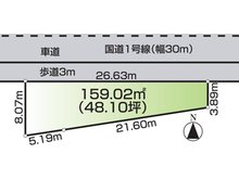 東熊堂 2400万円 土地価格2400万円、土地面積159.02㎡拡大
