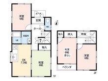 新茶屋４（戸田駅） 950万円 950万円、4DK、土地面積102.46㎡、建物面積72.94㎡