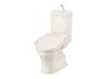 下西郷３ 1990万円・2090万円 同仕様写真（トイレ） 汚れてもサッとひと拭きでお手入れ簡単、エコ仕様の温水洗浄便座付きのトイレです。 バリアフリーにも配慮しています。