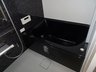 名鉄桜台ハイツ 浴室（取替） シックな黒色の浴槽 （２０２４年１月２８日撮影）