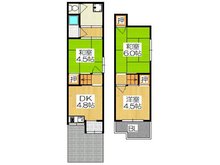 島頭３（大和田駅） 350万円 350万円、3DK、土地面積41.04㎡、建物面積41.46㎡3DK収納付きの部屋、洋室も和室もある広々とした間取りです♪