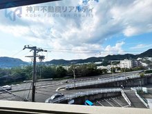シーガルパレス神戸山の手 バルコニー広々で明るく通風良好♪