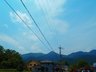 南小松（近江舞子駅） 250万円 現地からの眺望（2022年7月）撮影：住戸から比良山系を望む