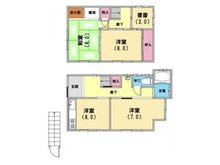 中尾町（新神戸駅） 1080万円 1080万円、4DK、土地面積86.77㎡、建物面積66.1㎡