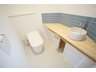 仁川旭ガ丘（仁川駅） 3750万円 トイレ室はとても広く、手洗いボウル付きです。カウンターは造作しました。