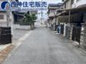 魚住町西岡（魚住駅） 1680万円 前面道路は、幅員約4ｍの広さございます。現地（2024年3月28日）撮影