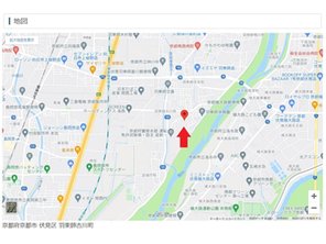 【橋本不動産】　京都市伏見区 羽束師古川町◆販売8棟◆　【一戸建て】 現地案内図